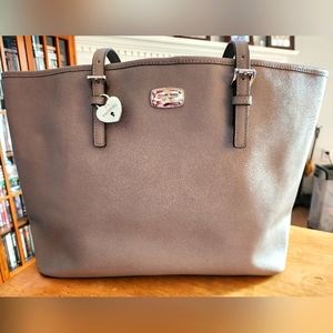 Michael Kors Jet Set Travel Large Saffiano Leather Tote